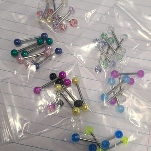 2/$5 or 6/$10. 14G nipple / tongue ring
